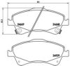 TOYOT 04465YZZEH Brake Pad Set, disc brake